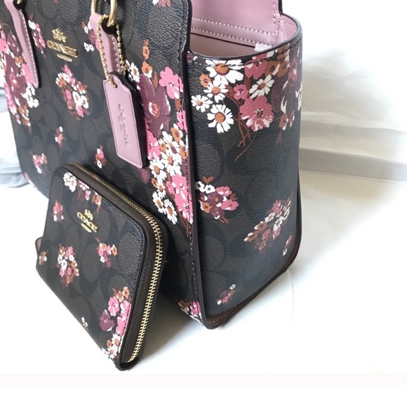 💦🌸coach satchel set🌸crossbody & wallet/brown - Picture 3 of 8